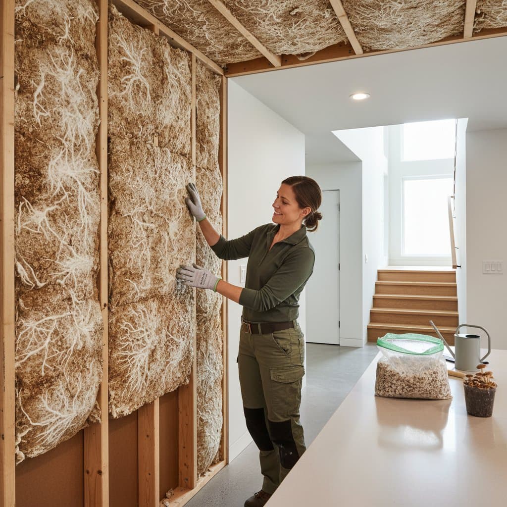 Image for Mycelium Insulation: Growing Your Own Home Repairs