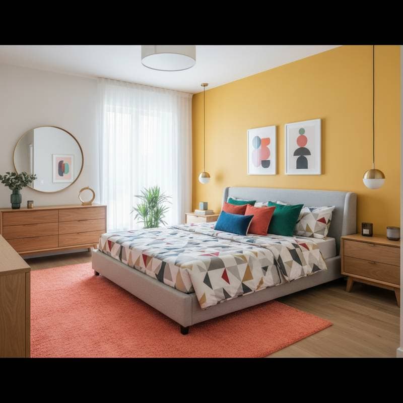 Featured image for Why Dopamine Colors Transform Lifeless Bedrooms