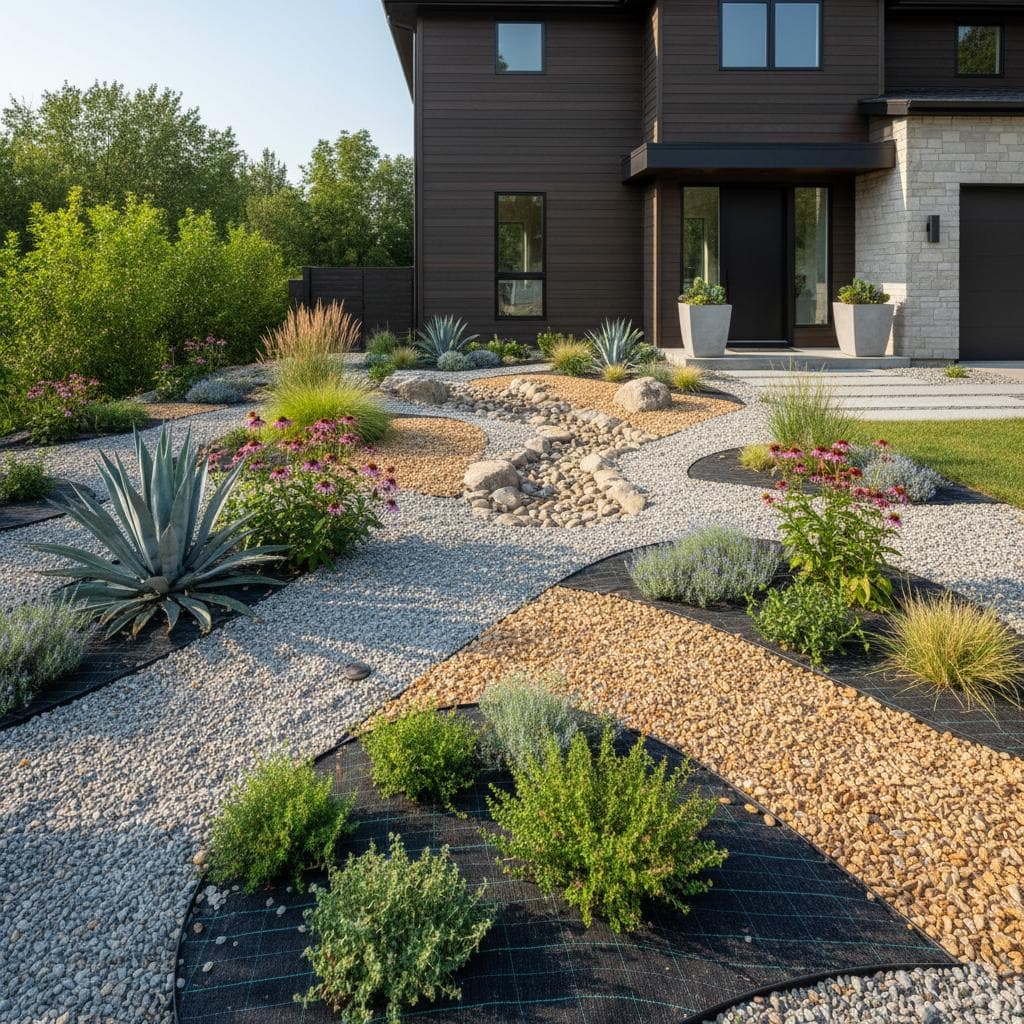 Image for Why Gravel Gardens Use 90% Less Water Than Lawns