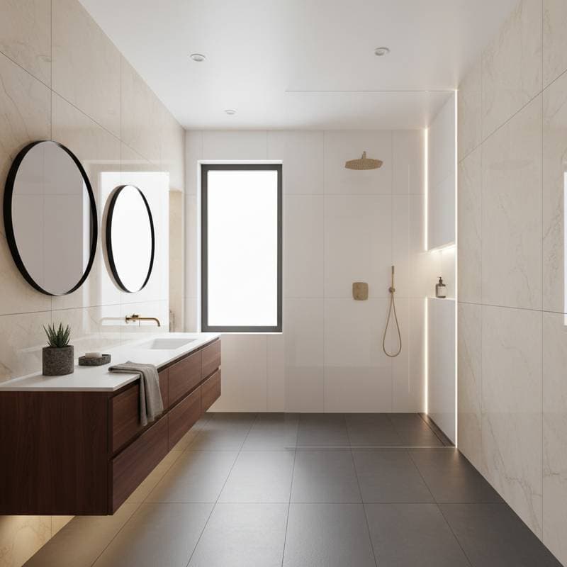 Featured image for Groutless Tiles Solve Bathroom Mildew Problems