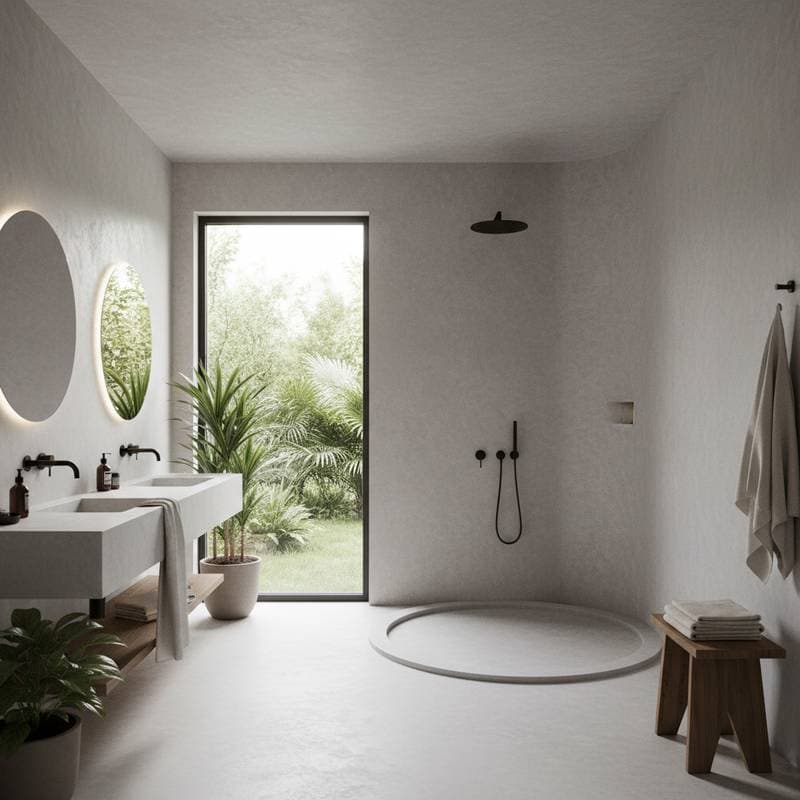 Image for Microcement Baths Create Seamless Spa Retreats