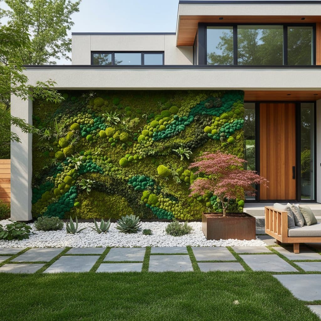 Image for Living Moss Walls Bring Luxury to Low-Maintenance Yards