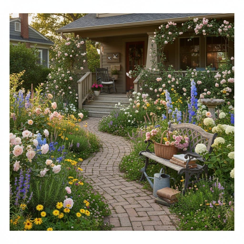 Image for Why Grandmillennial Gardens Cost Less Than Lawns