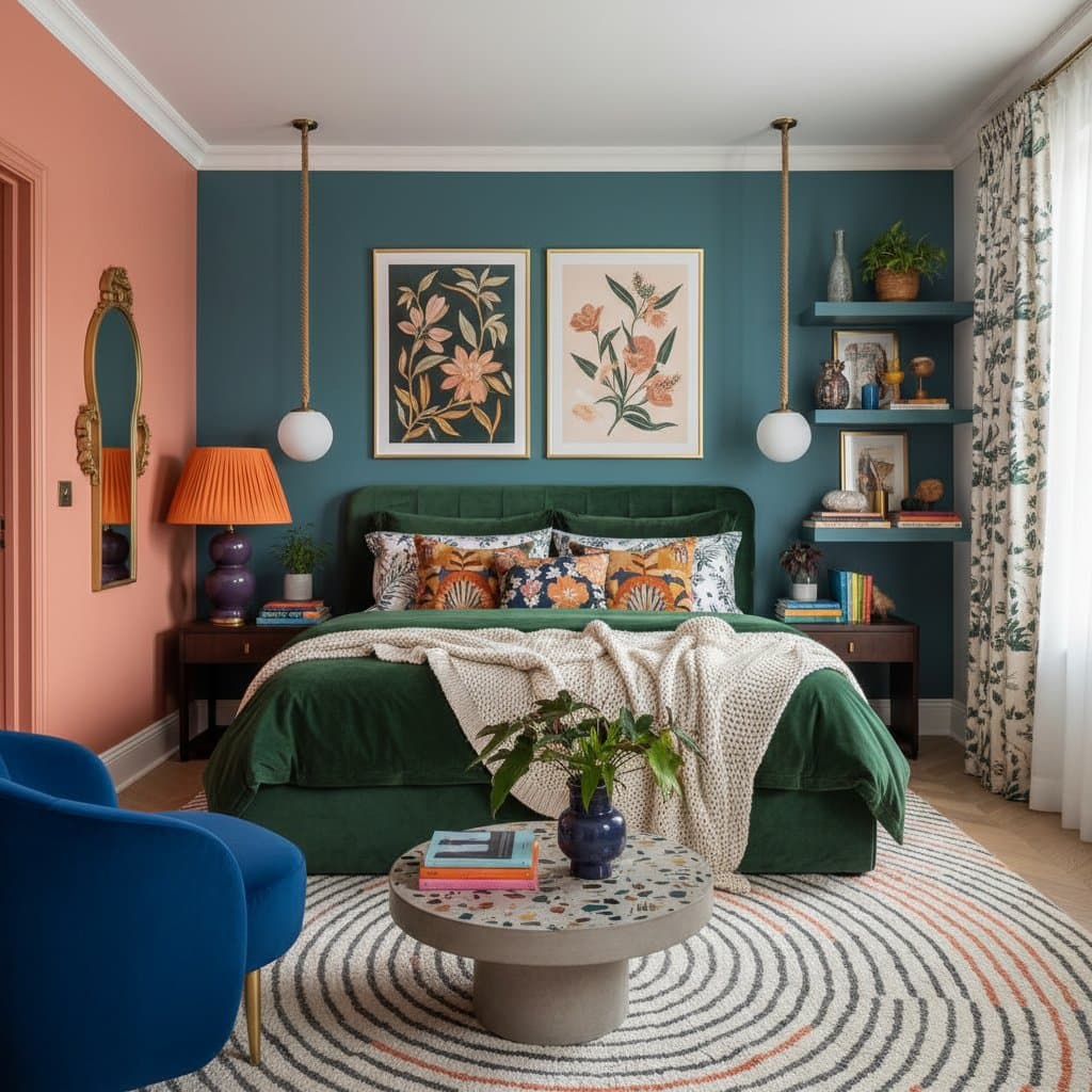 Image for Bold Colors That Actually Help You Sleep Better