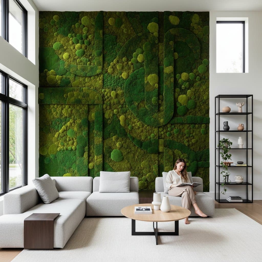 Featured image for Living Moss Walls Purify Air Without Watering