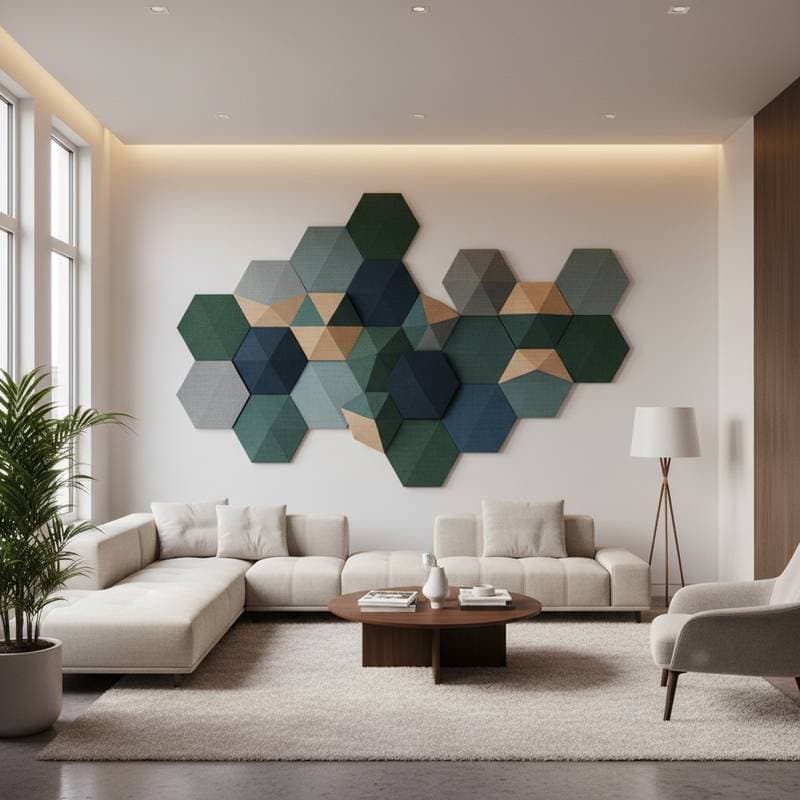 Image for Artistic Acoustic Panels Turned My Noisy Home Into a Calm Sanctuary