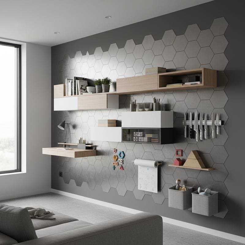 Featured image for Magnetic Walls Adapt Storage Without Permanent Changes