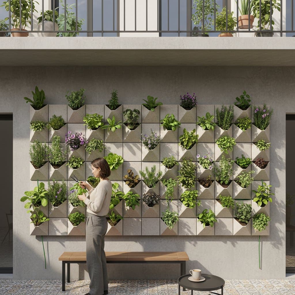 Featured image for Vertical Gardens Turn Unused Walls Into Growing Space