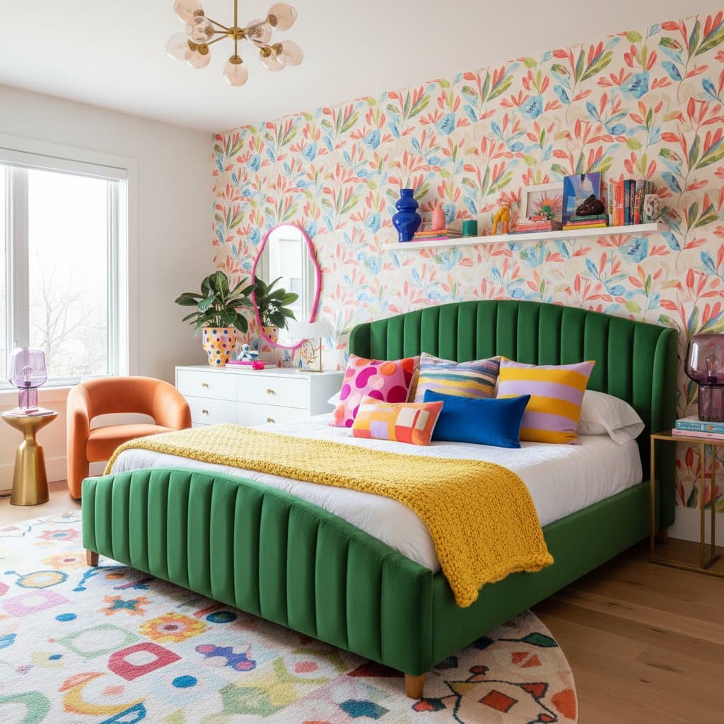 Featured image for Dopamine Decor Turns Bedrooms Into Mood Boosters