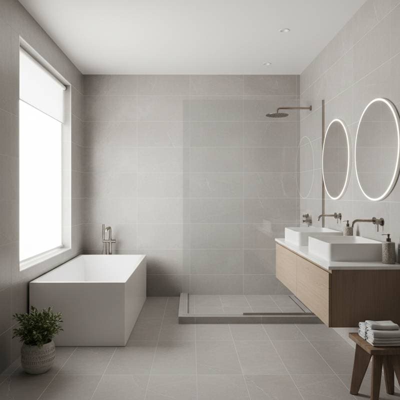 Image for Why Invisible Grout Will Dominate Bathrooms by 2026