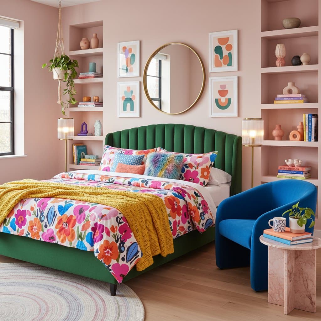 Image for Dopamine Decor Turns Bedrooms Into Mood-Lifting Retreats