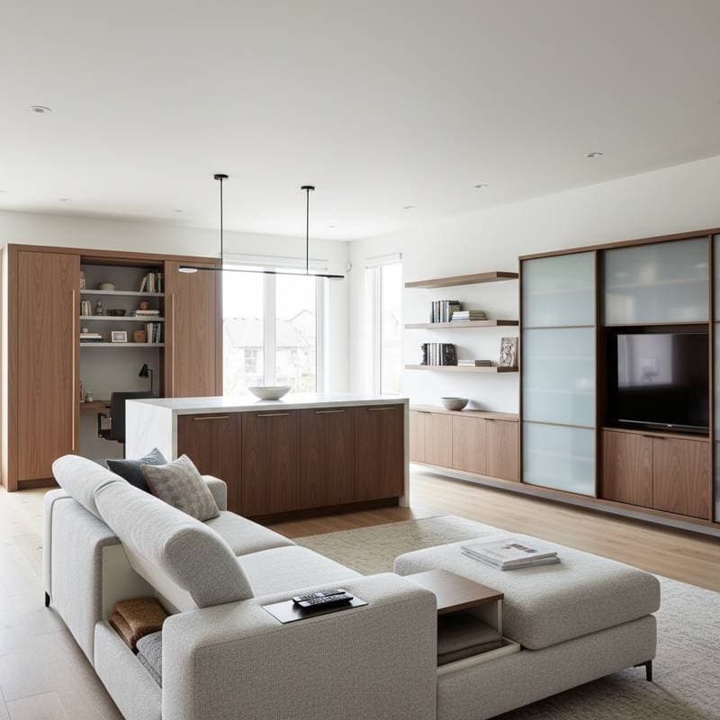 Featured image for Hidden Storage Solutions Transform Modern Living Spaces