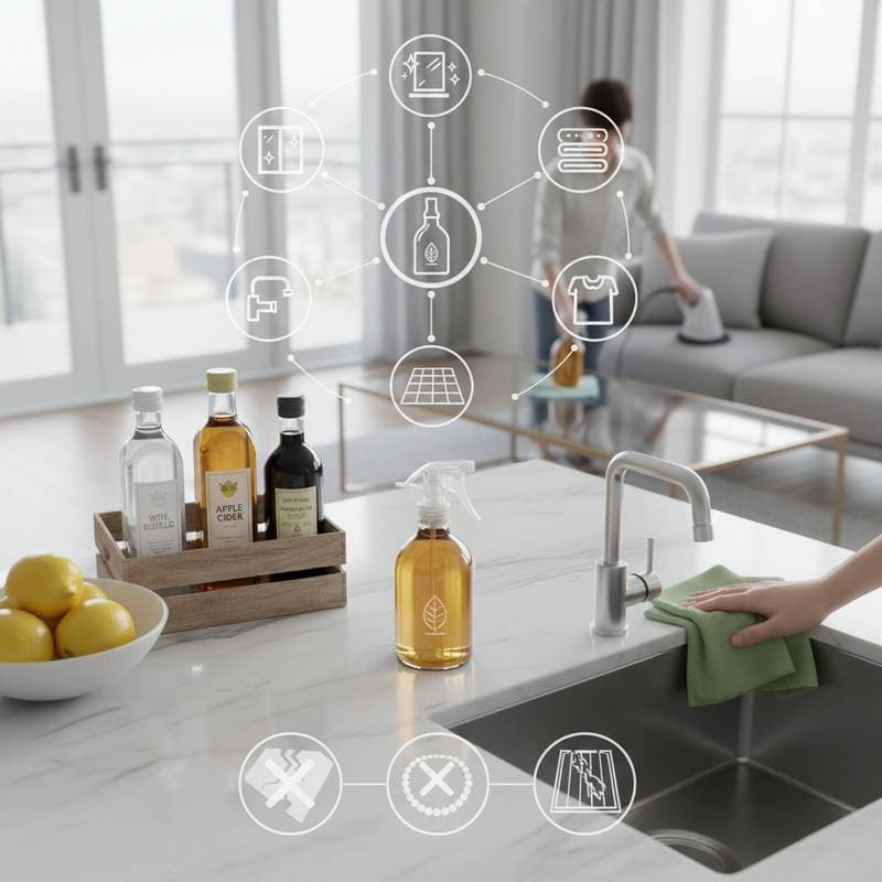 Image for Vinegar Cleans Most Surfaces But Never These Three