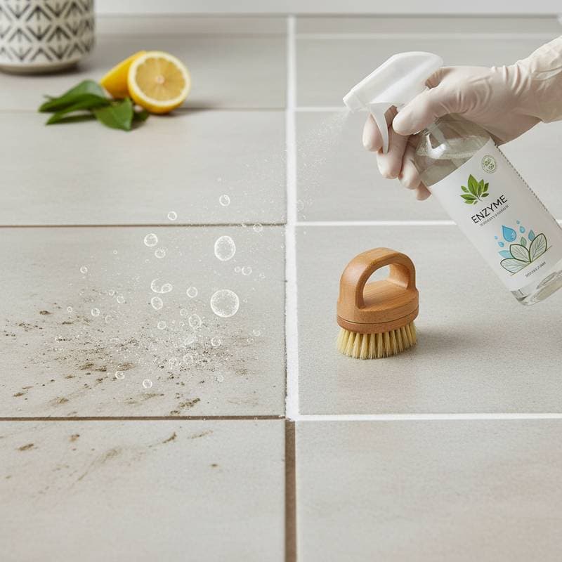 Featured image for Enzyme Cleaners Transform Grout Without Scrubbing