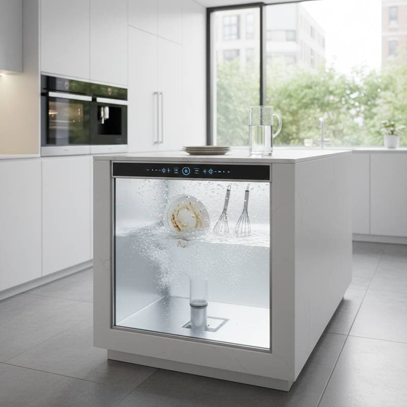 Image for Sound Waves That Clean Your Kitchen Without Scrubbing