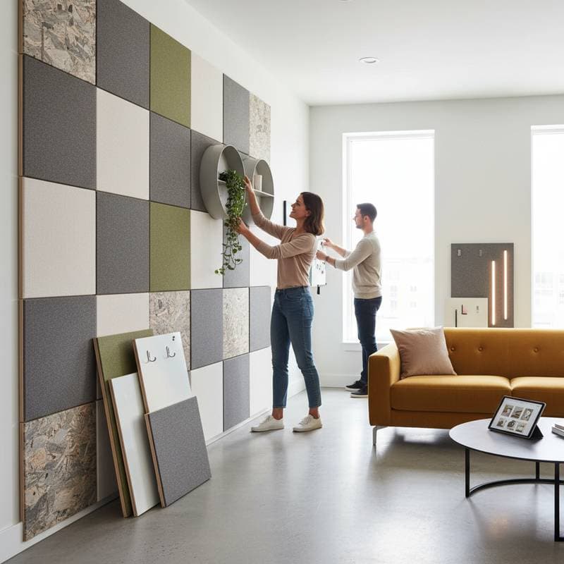 Image for Magnetic Walls Let You Redesign Rooms in Minutes