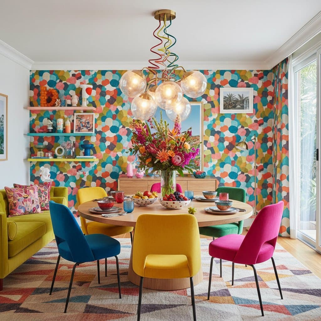 Image for Dopamine Decor Turns Dining Rooms Into Joy Hubs