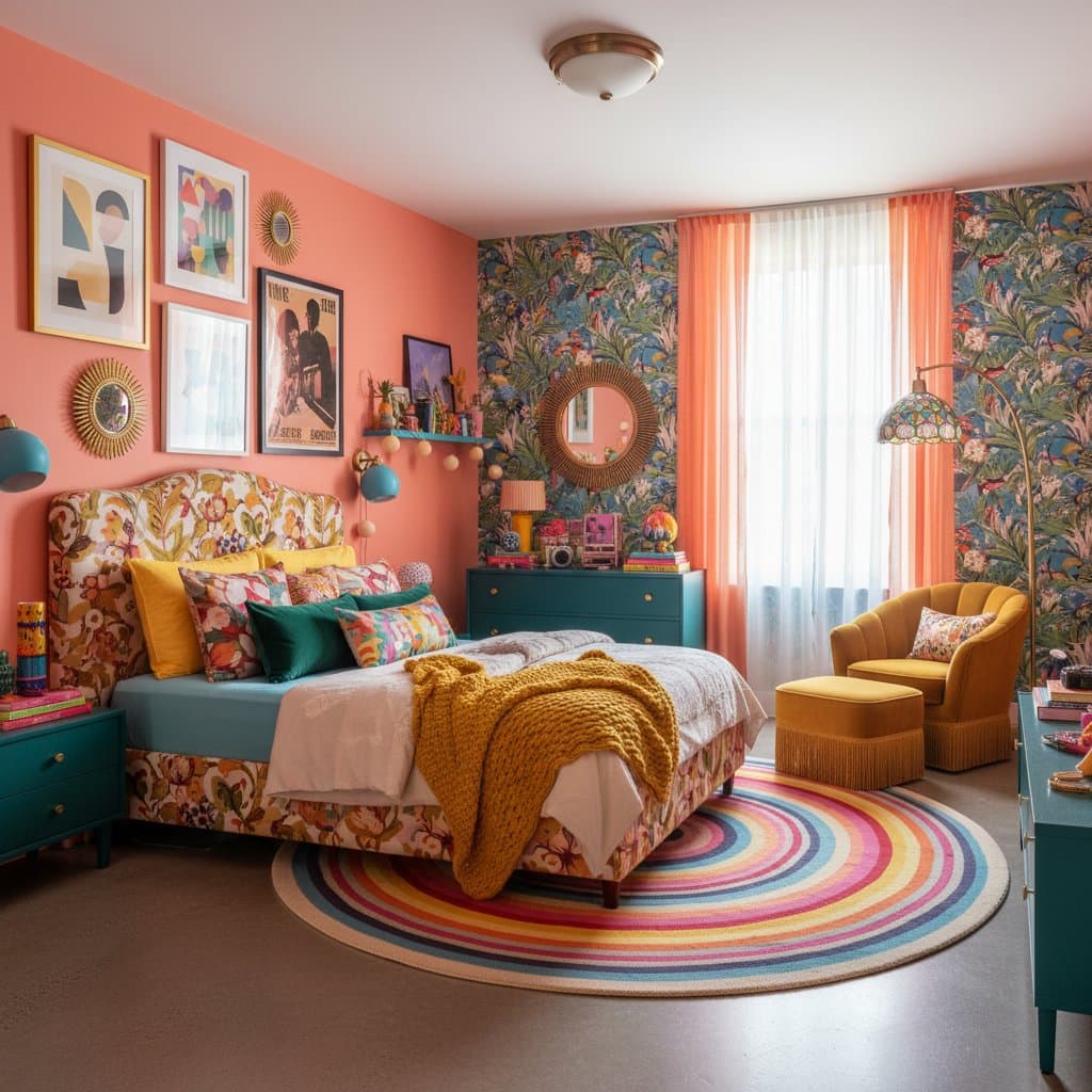 Image for Why Dopamine Decor Rules Bedrooms in 2026