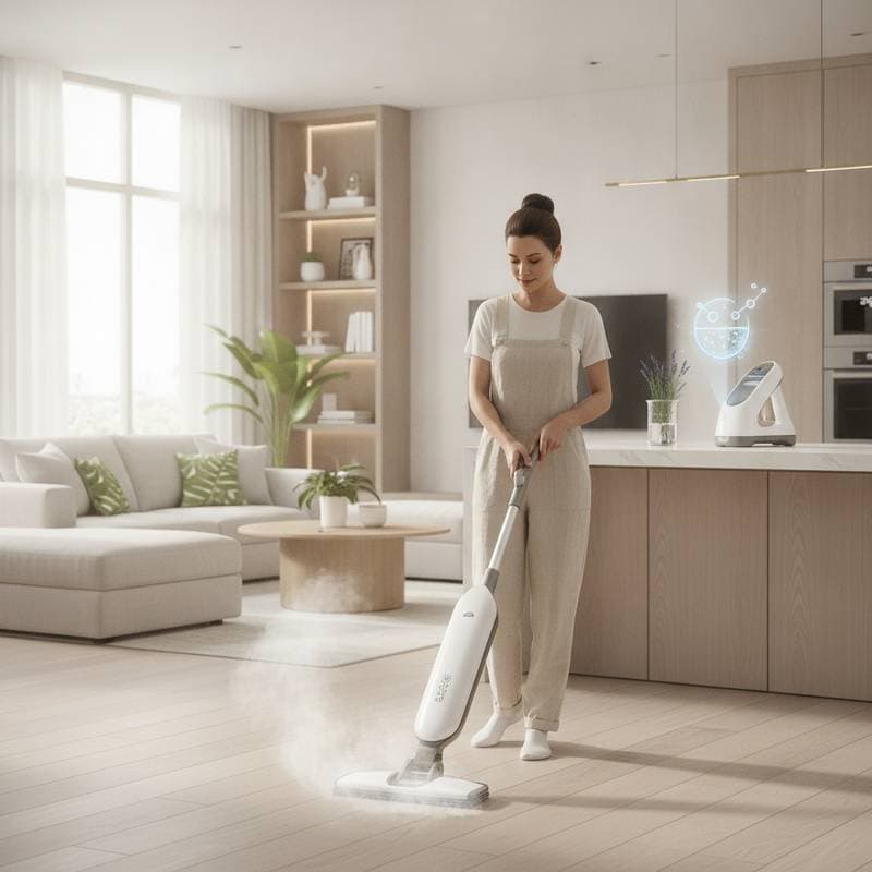 Featured image for Steam Cleaning Sanitizes Without Chemicals Using Heat