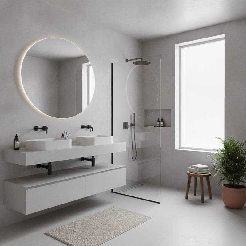 Image for Why Microcement Bathrooms Beat Traditional Tile