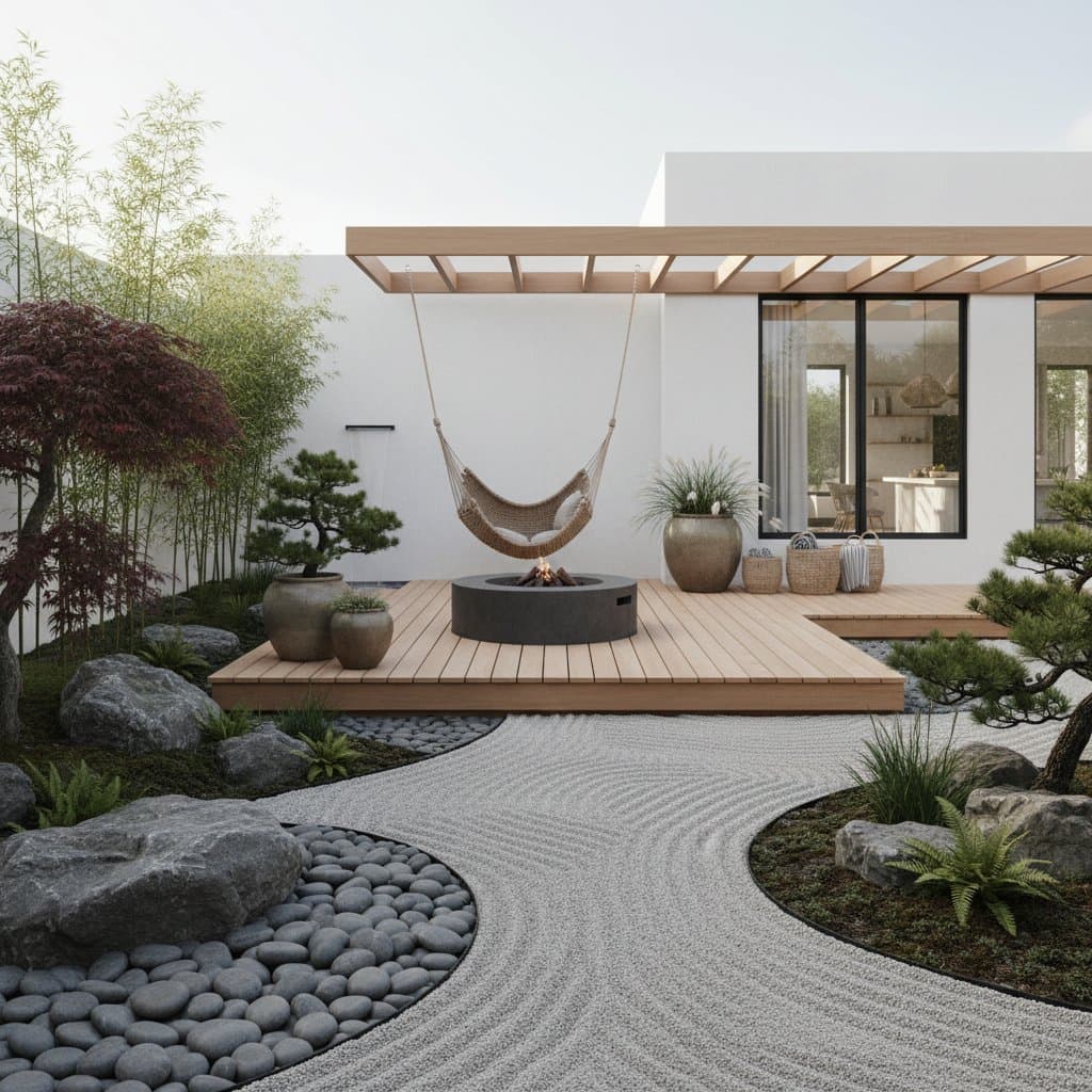Image for Japandi Gardens: Where Minimalism Meets Calm
