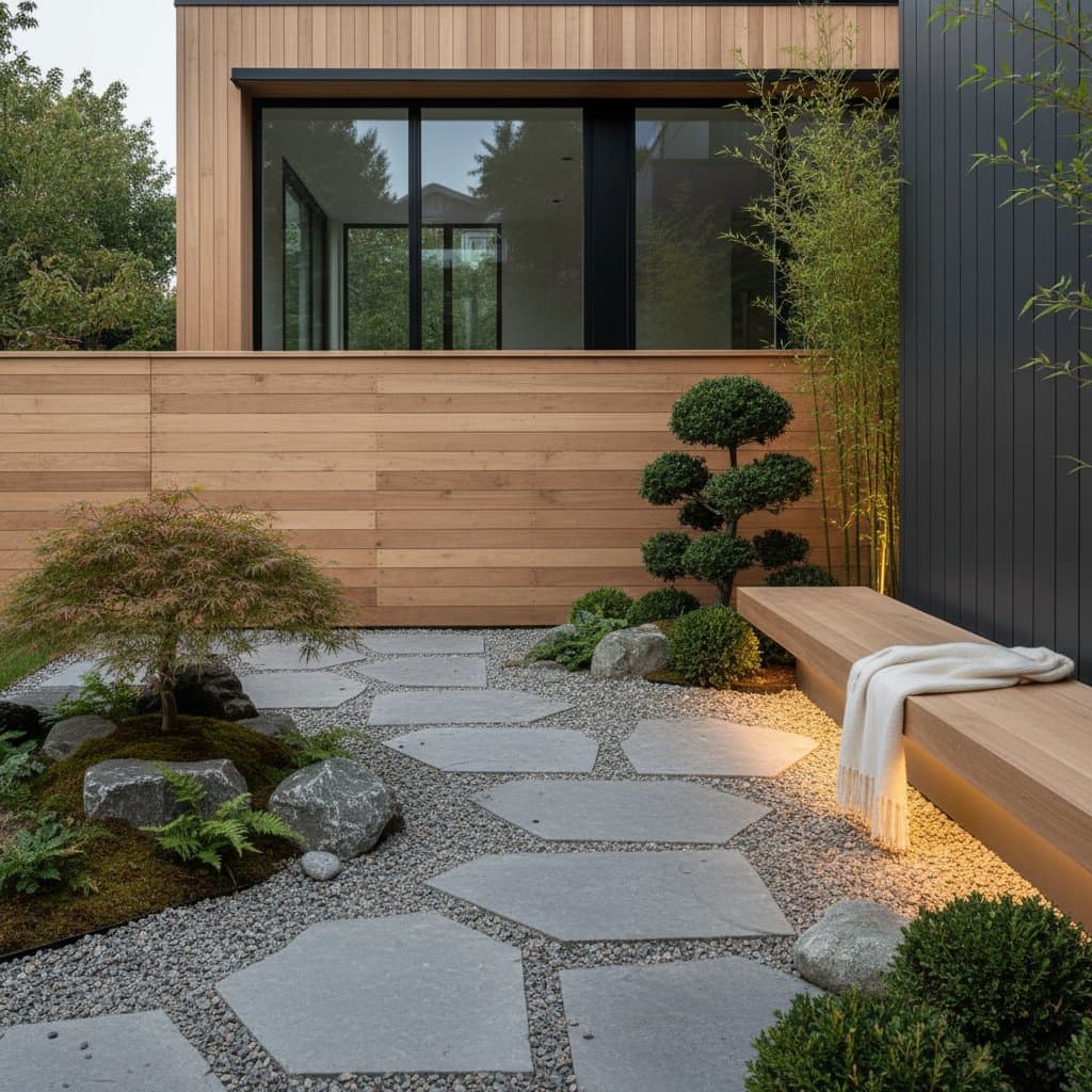 Featured image for Japandi Gardens Balance Japanese Restraint With Scandinavian Warmth