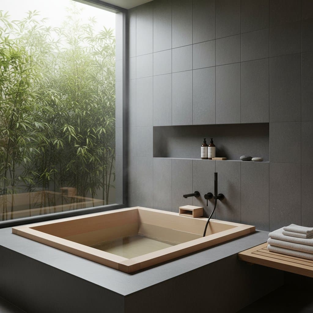 Featured image for Japanese Soaking Tubs: Why Depth Beats Length