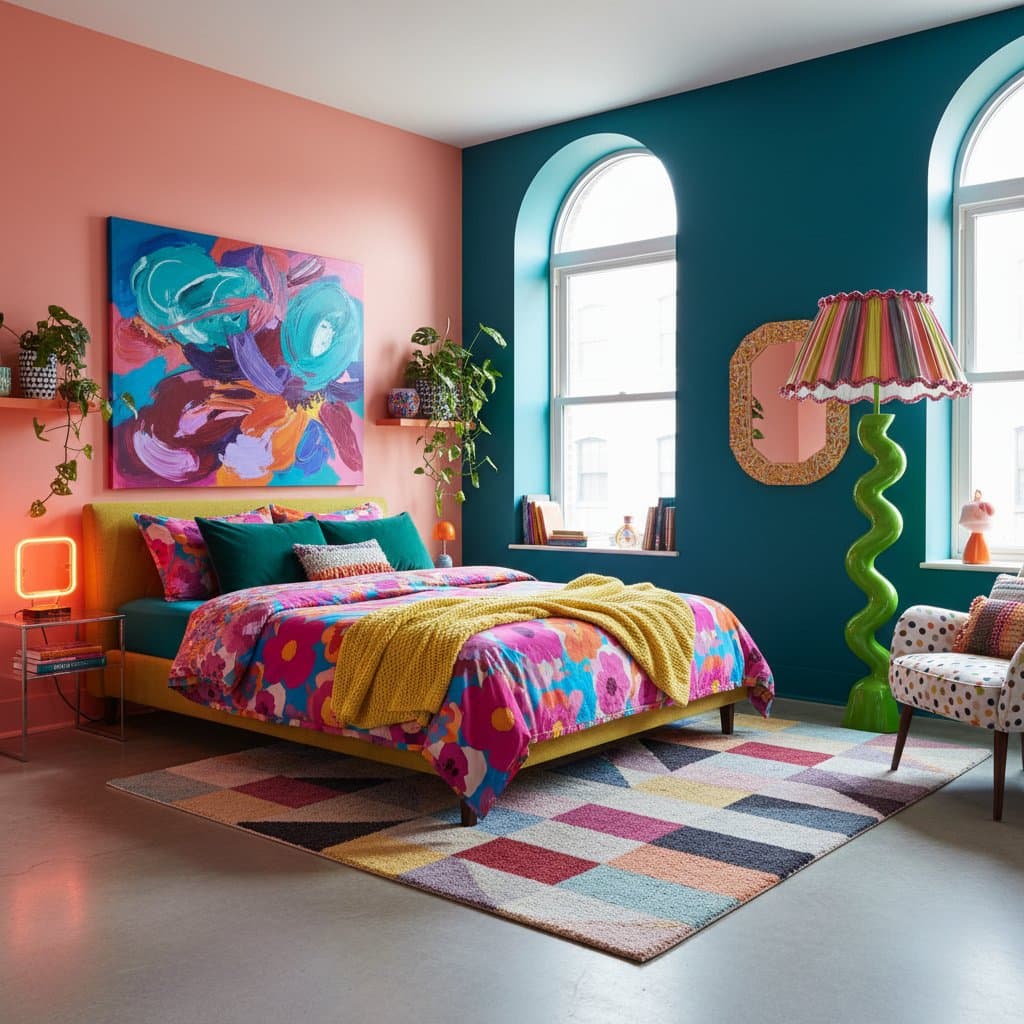 Image for Dopamine Decor: Why Colorful Bedrooms Beat Beige